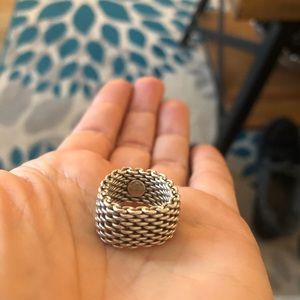 Tiffany & Co Mesh ring